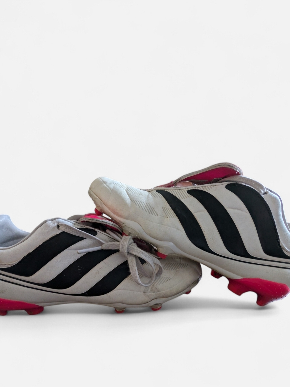 Adidas Predator Precision.3 FG White Pink Soccer Cleats ID6790 Men's Size 5